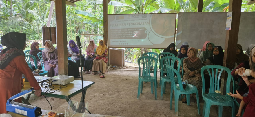 PKK Padukuhan Anjir Gelar Pelatihan Pengemasan untuk Meningkatkan Kualitas UMKM