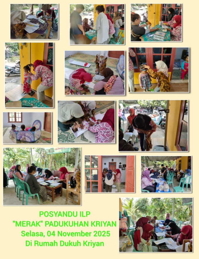 Posyandu ILP "Merak" Padukuhan Kriyan