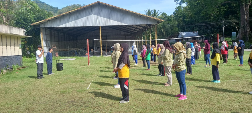 GERMAS Hargorejo Gelar Senam Massal Bersama Kader Padukuhan